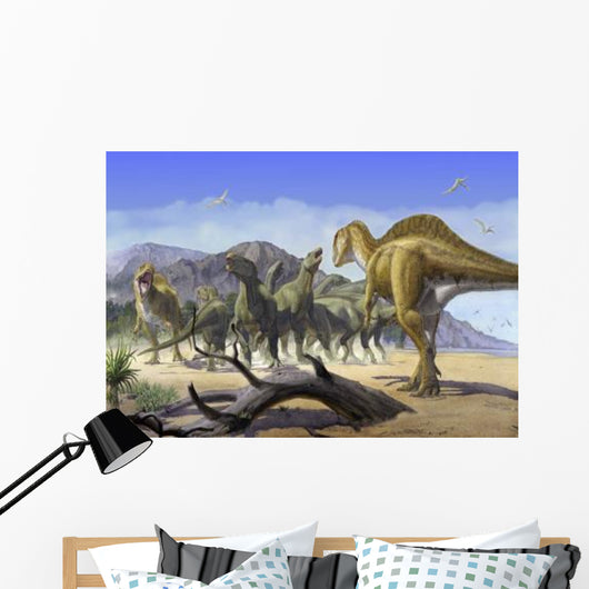 Altispinax Dunkeri Dinosaurs Attack Wall Decal