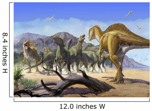 Altispinax Dunkeri Dinosaurs Attack Wall Decal