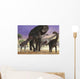 Couple Predator Mapusaurus Try Wall Decal