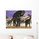 Couple Predator Mapusaurus Try Wall Decal