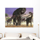 Couple Predator Mapusaurus Try Wall Decal