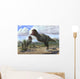 Pair Pycnonemosaurus Nevesi Running Wall Decal
