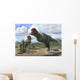Pair Pycnonemosaurus Nevesi Running Wall Decal