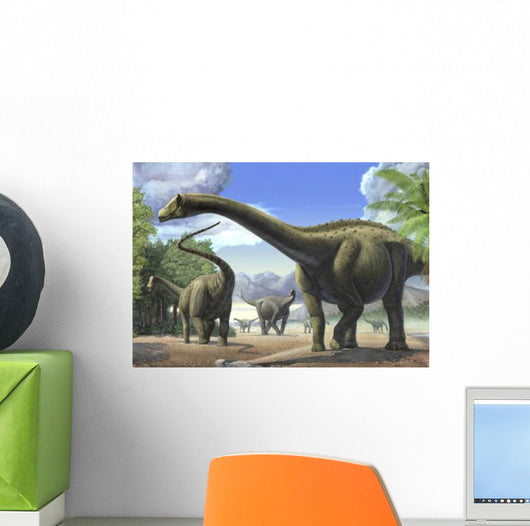 Group Tapuiasaurus Macedoi Dinosaurs Wall Decal