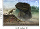 Mother Zhuchengtyrannus Magnus With Wall Decal