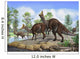 Amurosaurus Riabinini Dinosaurs Grazing Wall Decal