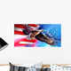 American Eagle Flag Wall Mural