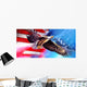 American Eagle Flag Wall Mural