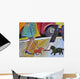 2 Women and 2 Wall Decal