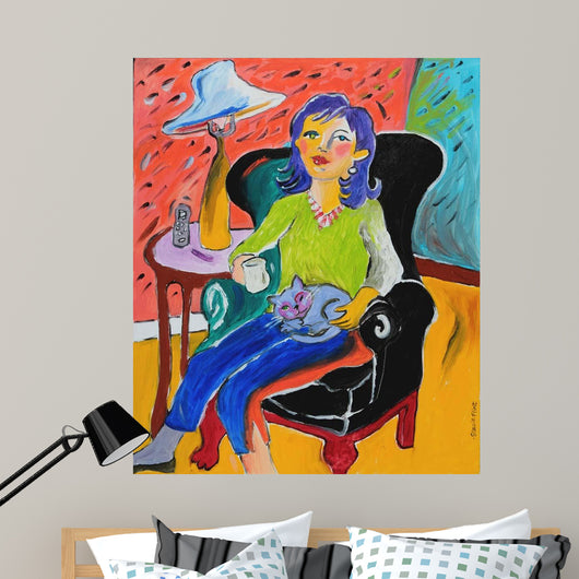 Rita and Maggie Wall Decal