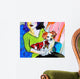 Lady with Her Lap Wall Decal