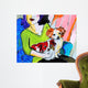 Lady with Her Lap Wall Decal
