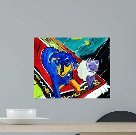 Looking Wall Decal