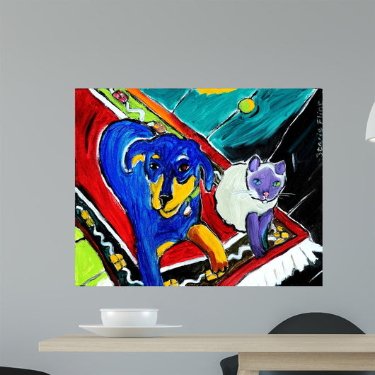 Looking Wall Decal