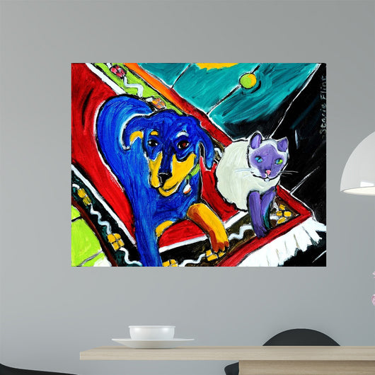 Looking Wall Decal