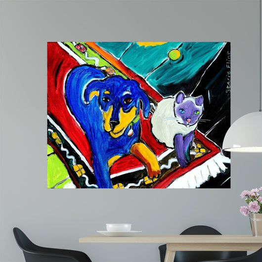 Looking Wall Decal