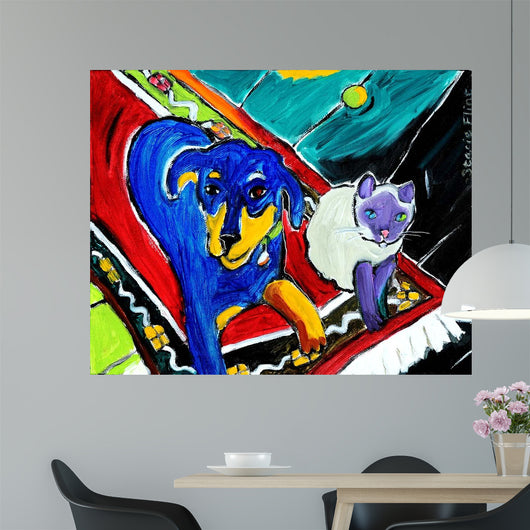 Looking Wall Decal