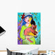 Pink Kitty with Her Wall Decal