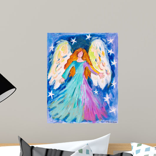 Vibrant Angel Wall Decal