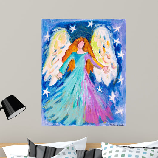 Vibrant Angel Wall Decal