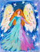 Vibrant Angel Wall Decal