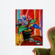 African Violets Wall Decal