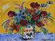 Chinese Porcelain with Bouquet Wall Decal