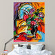 Flowers and Cheerios Wall Decal