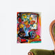Flowers and Zoritos Wall Decal