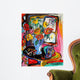 Flowers and Zoritos Wall Decal