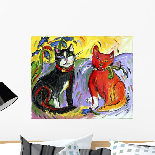 Freddie and Matilda Wall Decal