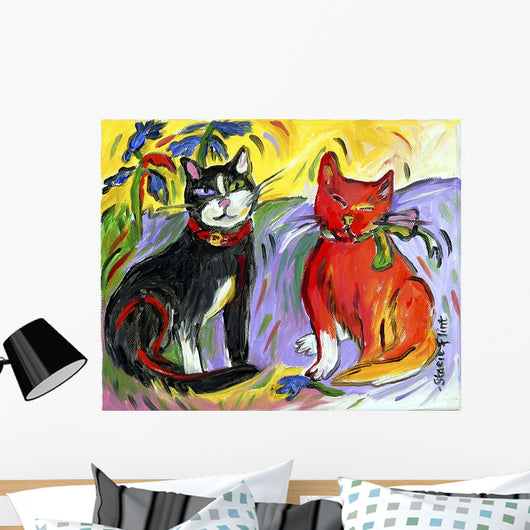Freddie and Matilda Wall Decal