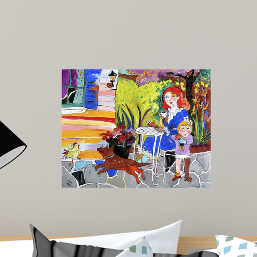 Garden Wall Decal Design 1