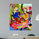 Tea Garden Wall Decal Design 1