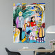 Tea Plaza Wall Decal