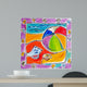 Beach Ball and Shells Wall Decal