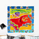 Beach Blanket Pail Flip Wall Decal
