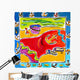 Beach Blanket Pail Flip Wall Decal