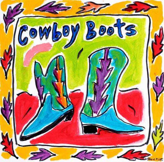 Cowboy Boots Wall Decal