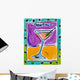 Martini Wall Decal
