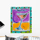 Martini Wall Decal