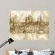 Boston Harbor C 1877 Wall Decal