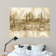 Boston Harbor C 1877 Wall Decal