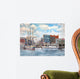 Detroit Water Front 1896 Wall Decal