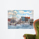 Detroit Water Front 1896 Wall Decal