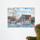 Detroit Water Front 1896 Wall Decal