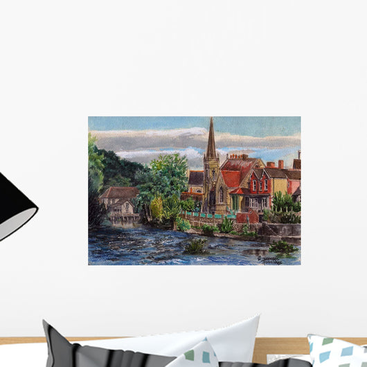 Llangollen Methodist Church Wales Wall Decal