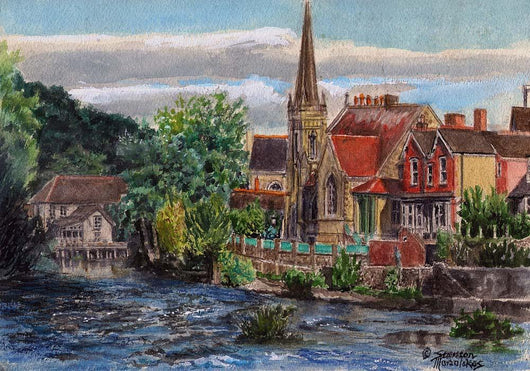 Llangollen Methodist Church Wales Wall Decal