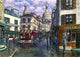 Montmartre Break Storm Wall Decal