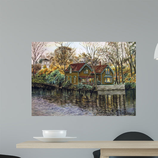 Northville Victorian Lake Wall Decal